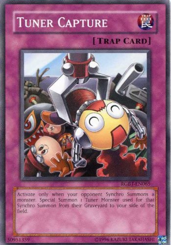 Amazon.com: Yu-Gi-Oh! - Tuner Capture (RGBT-EN065) - Raging Battle -  Unlimited Edition