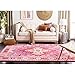SAFAVIEH Bellagio Collection 2' x 3' Red / Pink BLG545B Handmade Medallion Premium Wool Accent Rug