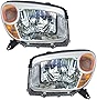 Headlights Headlamps Left & Right Pair Set for 04-05 Toyota Rav4 Rav 4