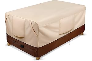 COSFLY Waterproof Patio Furniture Table Cover: Durable, Rectangular Outdoor Coffee Table Protection
