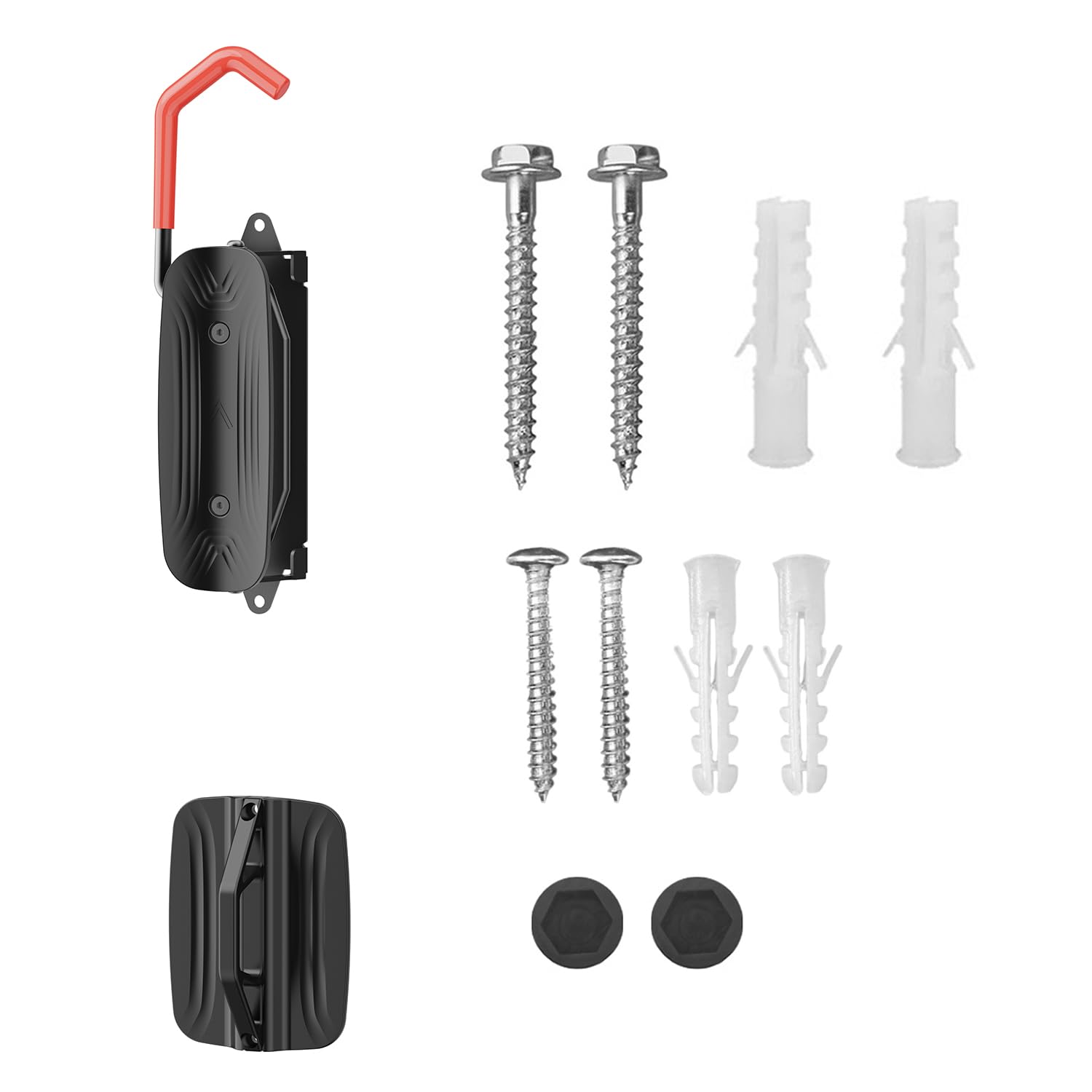 Maclean MC-998 Soporte de Pared para Bicicletas, Soporte Vertical para Bicicletas, Aparcabicicletas, Carga máxima de 30 kg | Perfecto para Espacios Reducidos, Ahorro de Espacio (3)