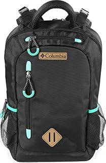 Columbia 44-27177-09-70 Carson Pass Backpack Diaper Bag - Large, Black