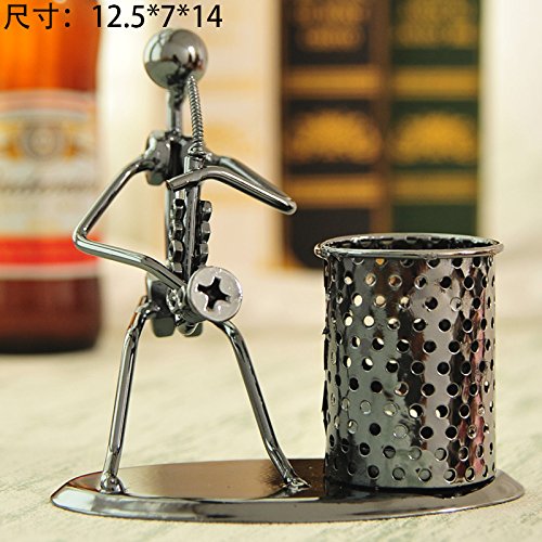 Lotefong Creative Home Decor Decoration Pen Home Furnishing Office Room Bibelot European Tv Cabinet Crafts,A080104 Sax -Y