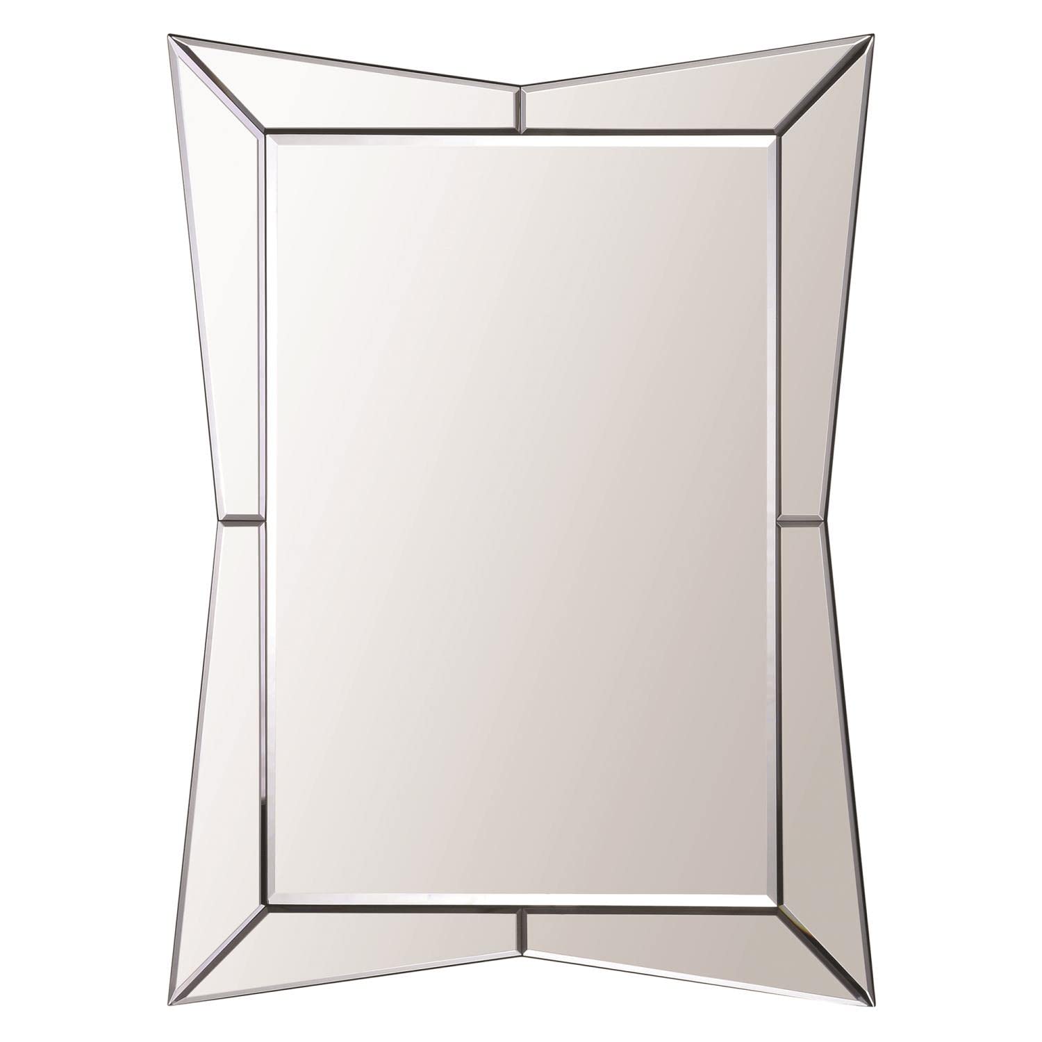Ren-Wil MT1287 Merritt Wall Mount Mirror by Kelly Stevenson and Jonathan Wilner, 32 by 24-Inch