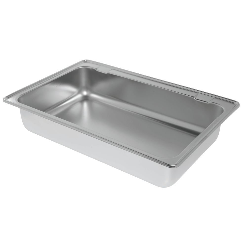 Chafer Chafing Dish Water Pan Full Size Stainless Steel - 22" L x 14 1/2" W x 4 1/4" H by HUBERT – Stainless Steel, Silver, Model YH733-WP