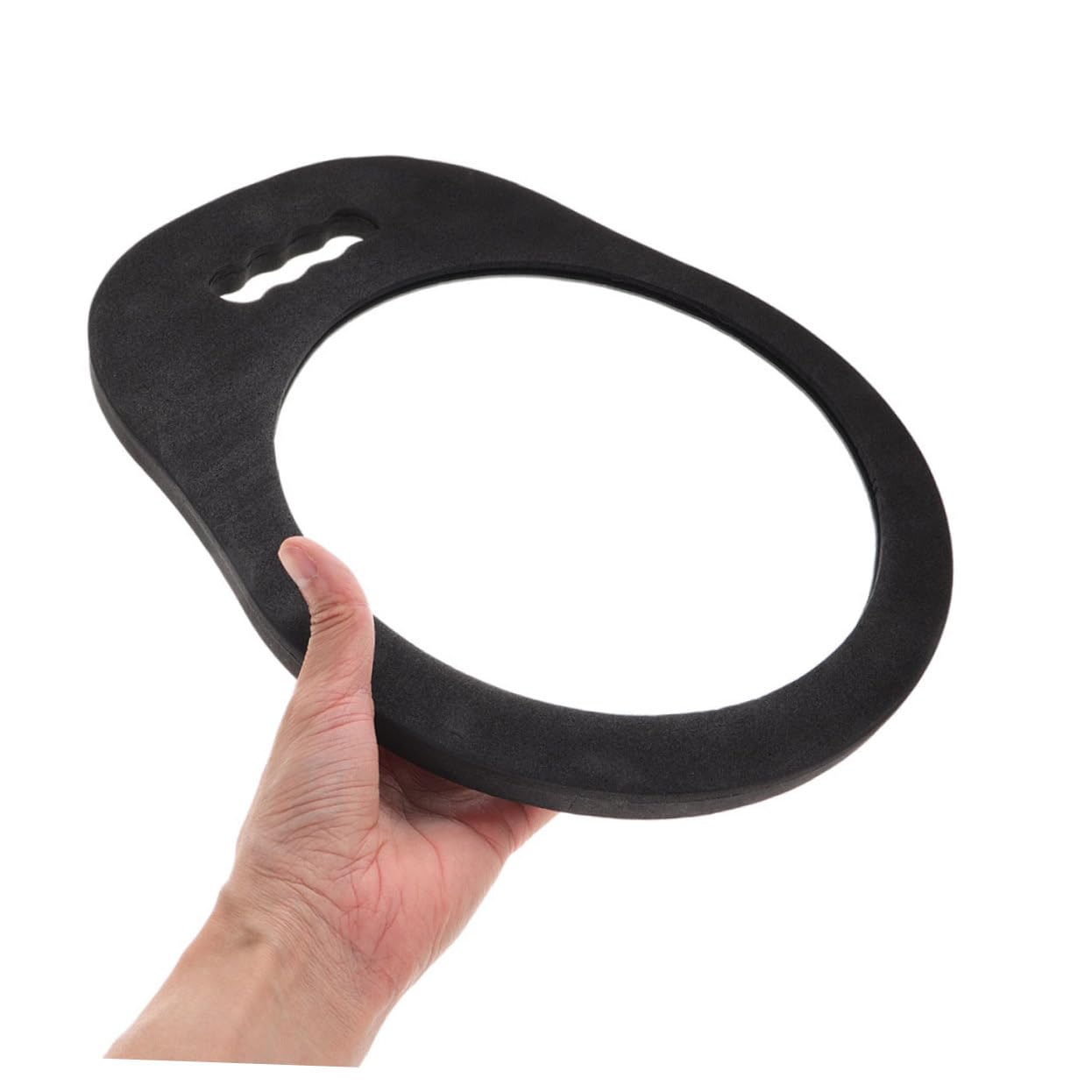 CALLARON 2pezzi Specchio Rotondo Portatile Cuscino in Schiuma Infrangibile e Leggero per Barbieri e Parrucchieri Design Ergonomico per Uso Professionale