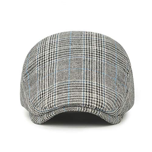 ZumZup Boina masculina quadrada confortável ajustável para primavera e verão, 3, Tamanho �nico