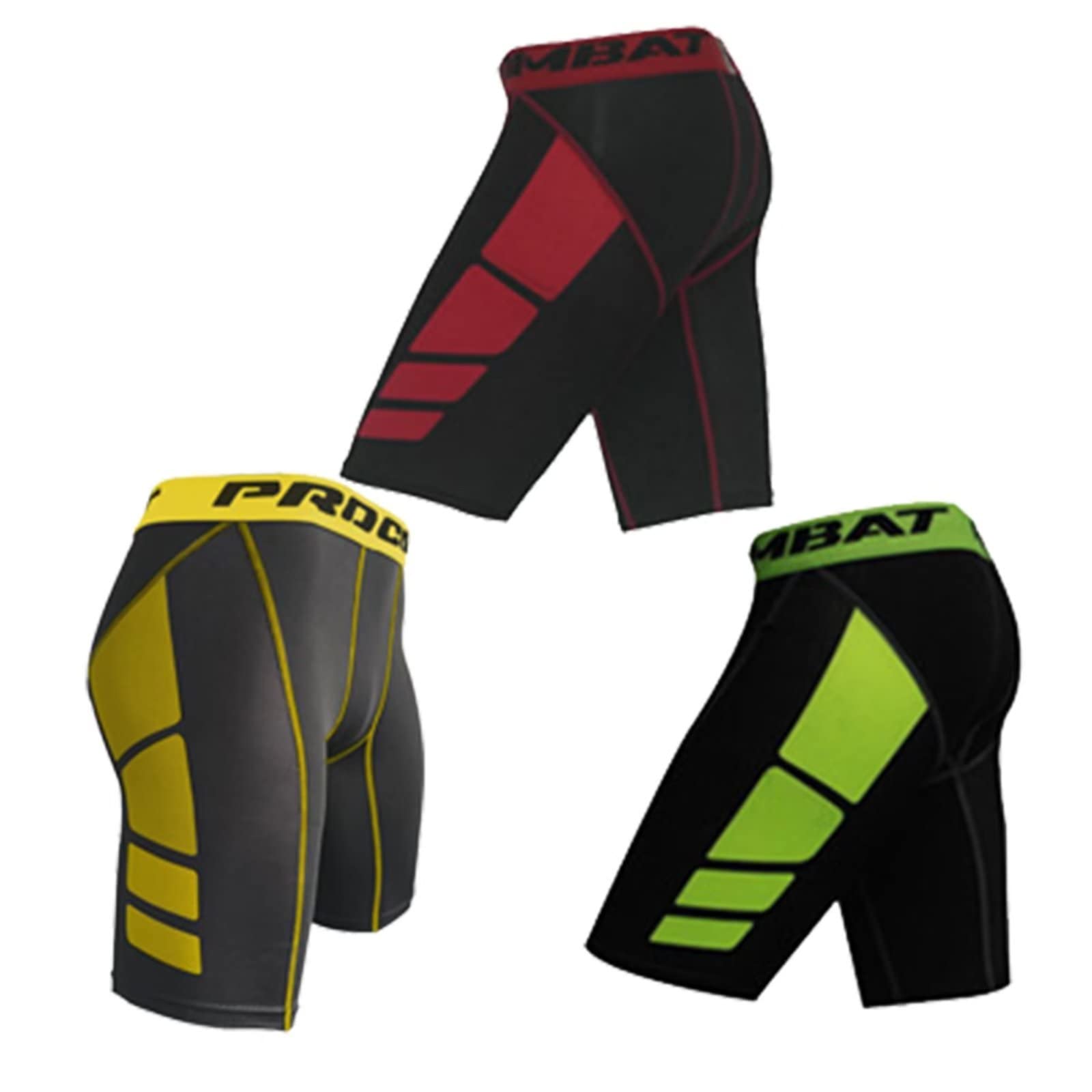 3 Piezas Mallas Running Hombre Cortas Pantalones Cortos Compresión Básica Hombre Pantalones Cortos Entrenamiento Secado Rápido Transpirable