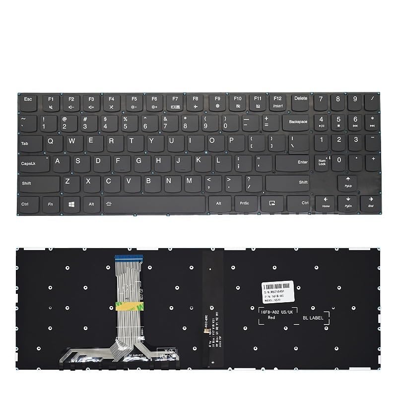 Clavier rétroéclairé portable Legion Y530 Y540 Y7000 US blanc