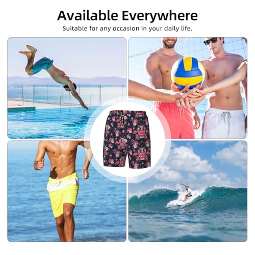 Short de plage homme séchage rapide doublure compression poche - 7