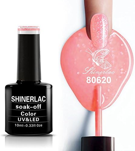 SHINERLAC 'SPARKS FLY' 80620 FLIRTATION COLLECTION SPRING/SUMMER 2016 UV/LED GEL NAIL POLISH