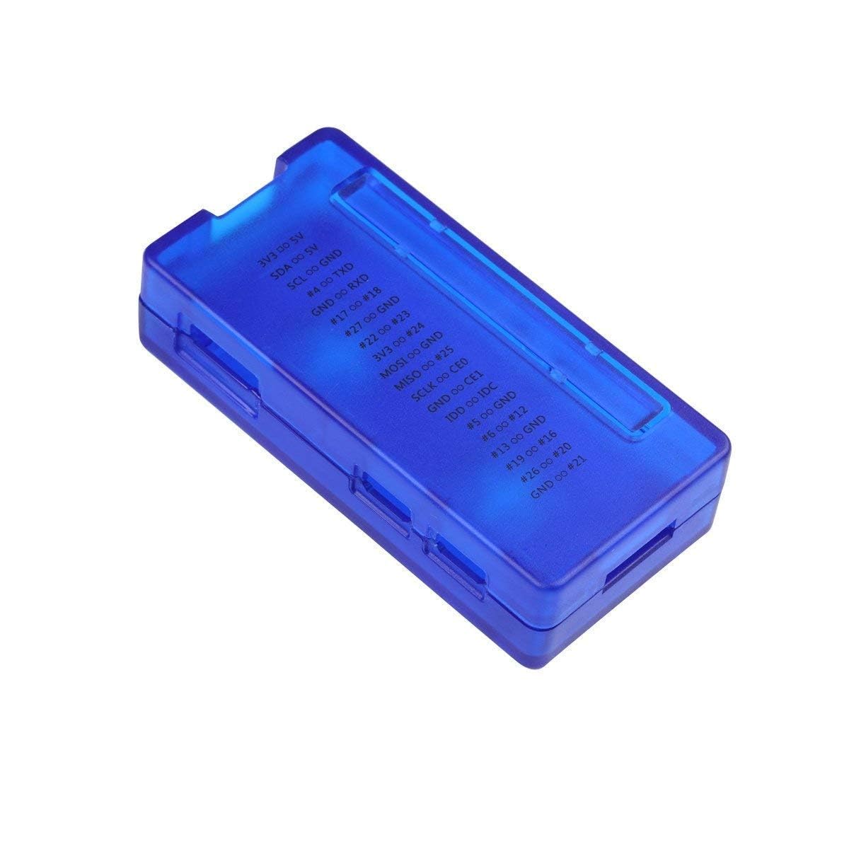 Raspberry Pi Zero 2W ABS Case with Raspberry Pi Zero W ABS Shell, Plastic Enclosure Box, Blue-image-29