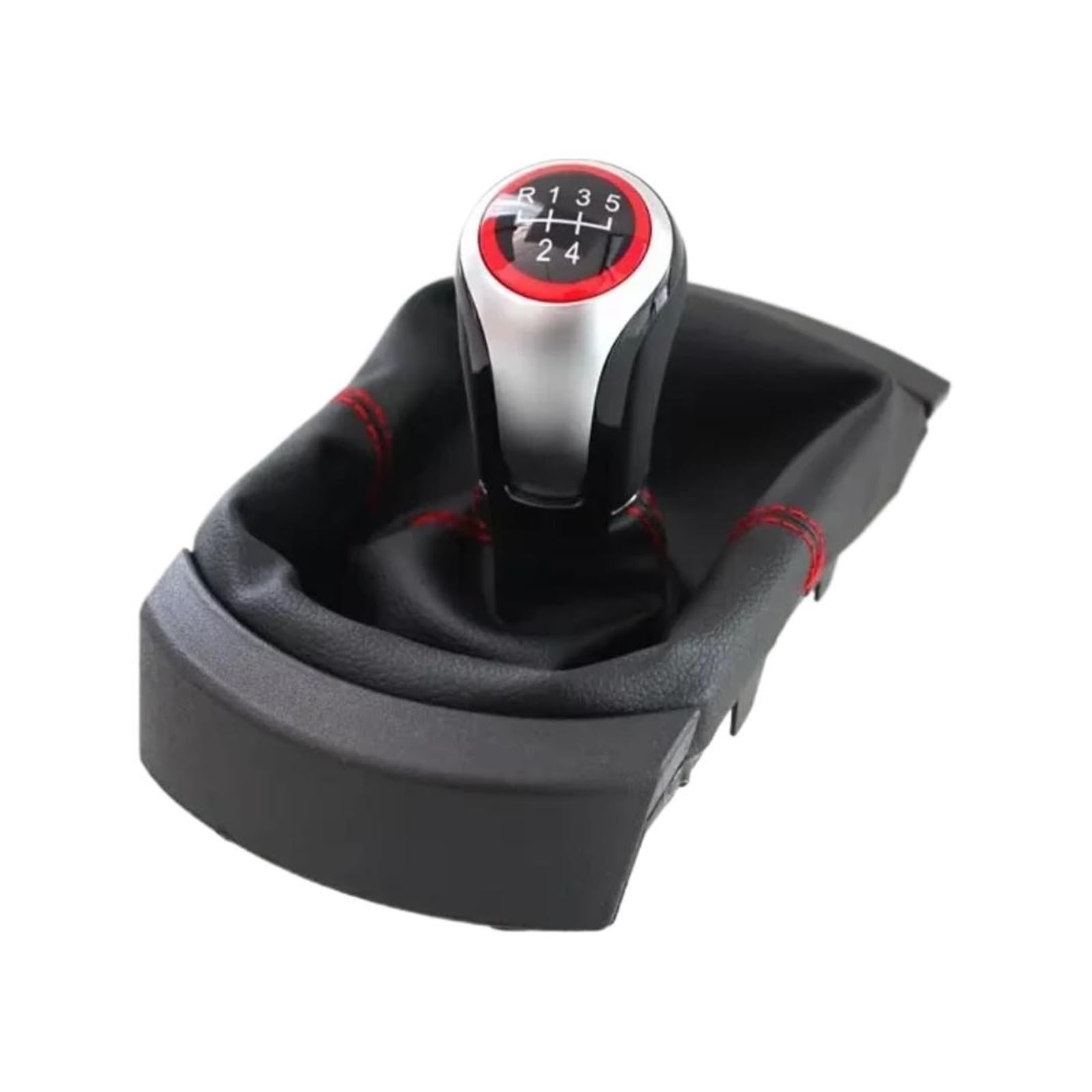 Jsyalmslw 5 Speed Performance Shift Knob For Seat Ibiza 2002 2004-2010