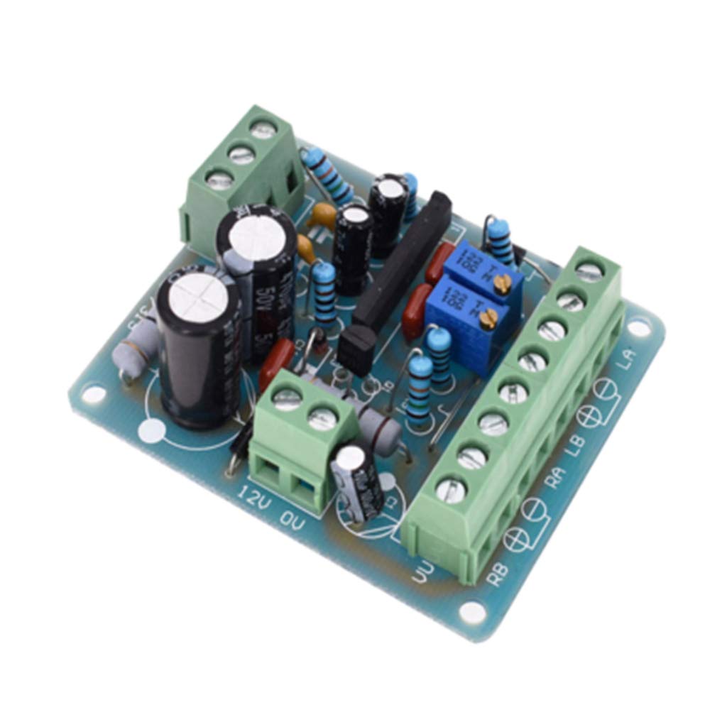 TA7318P VU Meter Driver Circuit Board Modulo Stereo Aggiornato Edition