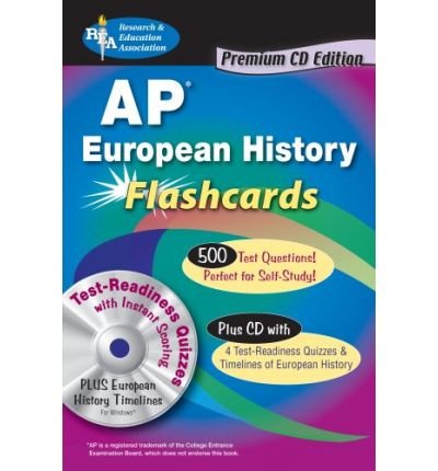 AP European History Flashcards: Premium Edition (Advanced Placement (AP) Test Preparation) (Mixed media product) - Common