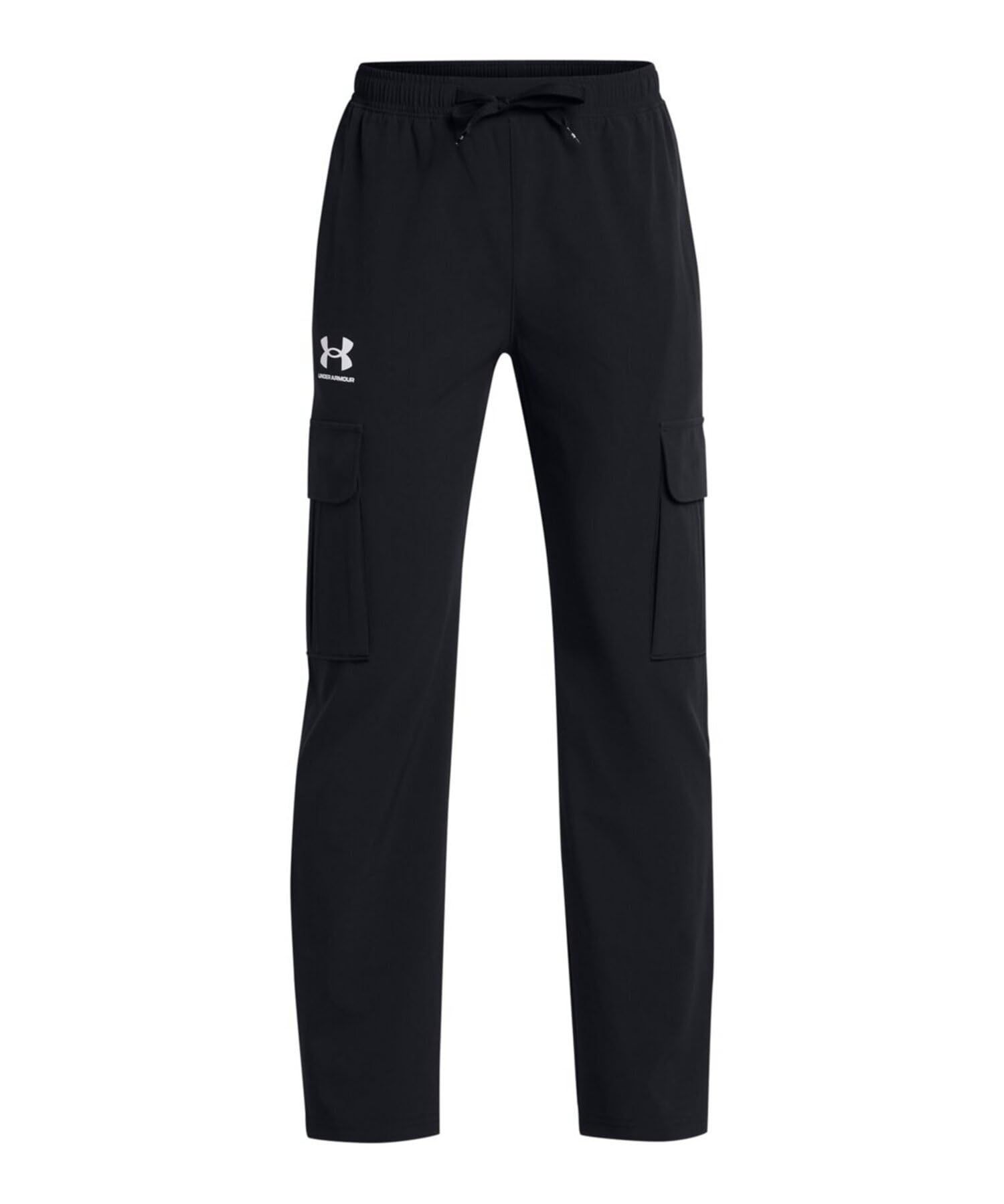 Under Armour 1386702-1-YXS UA B Icon Woven Pant Black YXS