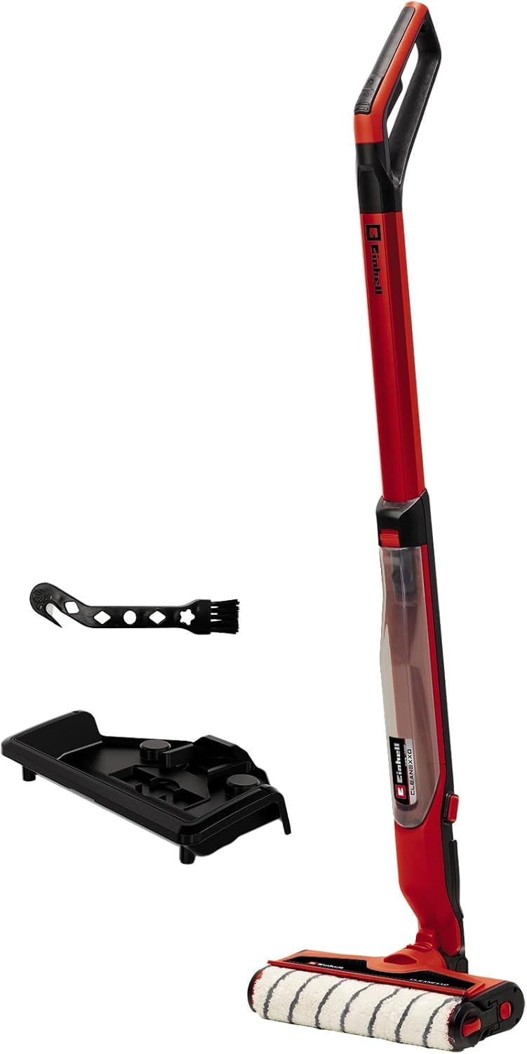 Einhell Akku-Hartbodenreiniger CLEANEXXO Power X-Change (18 V, 290 mm Bürstenwalze, BOOST-Modus, Selbstreinigungsfunktion, steuerbare Wasserzufuhr, ohne Akku)