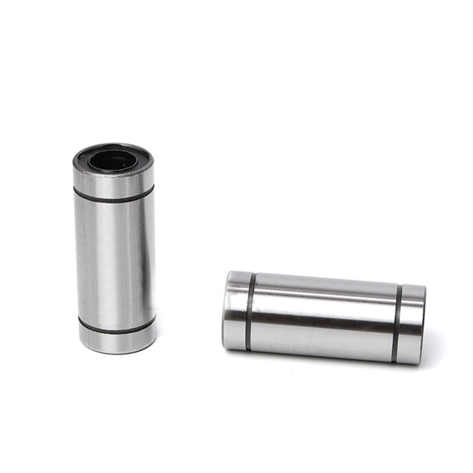 ANNWVRZM 2pcs Optical Axis Linear Motion Bearing Lengthened LM6 8 10 12 16 20 25 30 35 40 50 LUU(LM16LUU 16x28x70)
