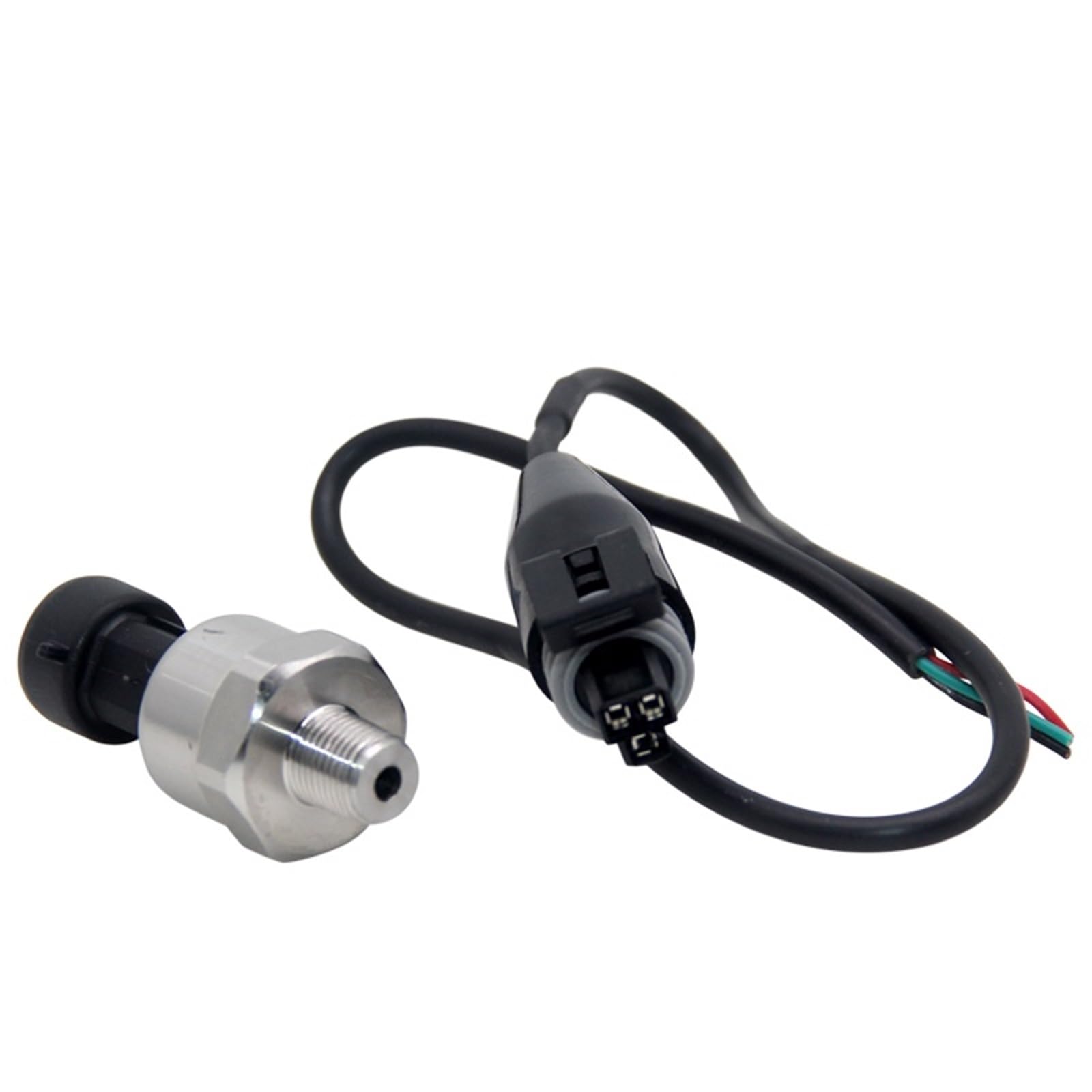 Universal 5 V 1/8 NPT Druckwandler Sender 30/100/150/200/300/500/1000 Psi Öl Kraftstoff Luft Wasser mit Anschluss Sensor Luftmassenmesser Mass Air(1000PSI)
