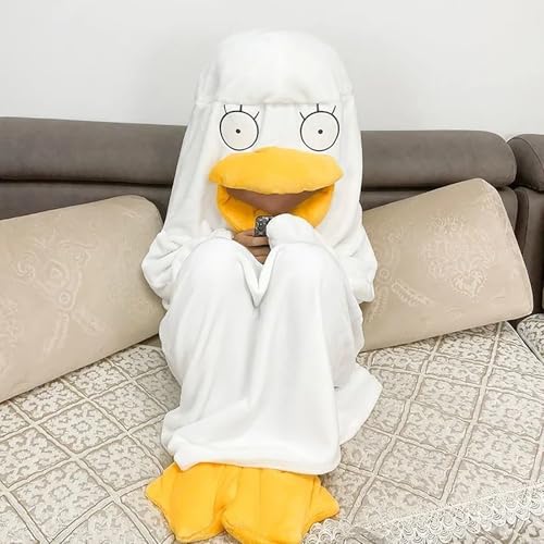 Cartoon Duck Feet House Slippers Cute Fluffy Claw Paw Indoor Shoes Funny Xmas Halloween Plush Fuzzy Warm Home Slippers2