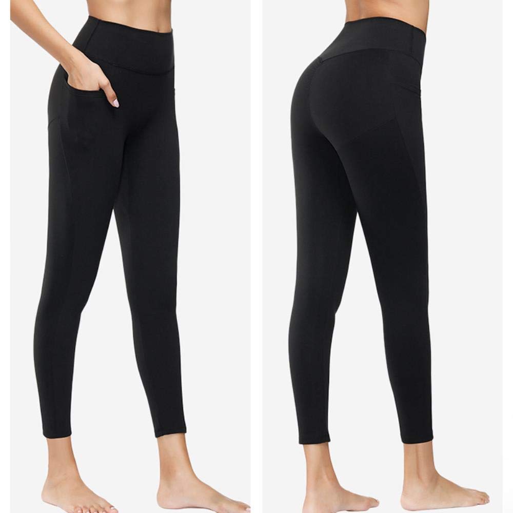 Leggings Femmes Pantalons De Yoga Slim Sport Leggings Run Sportswear Stretchy Fitness Leggings High Taille Gold Gold Humpskks