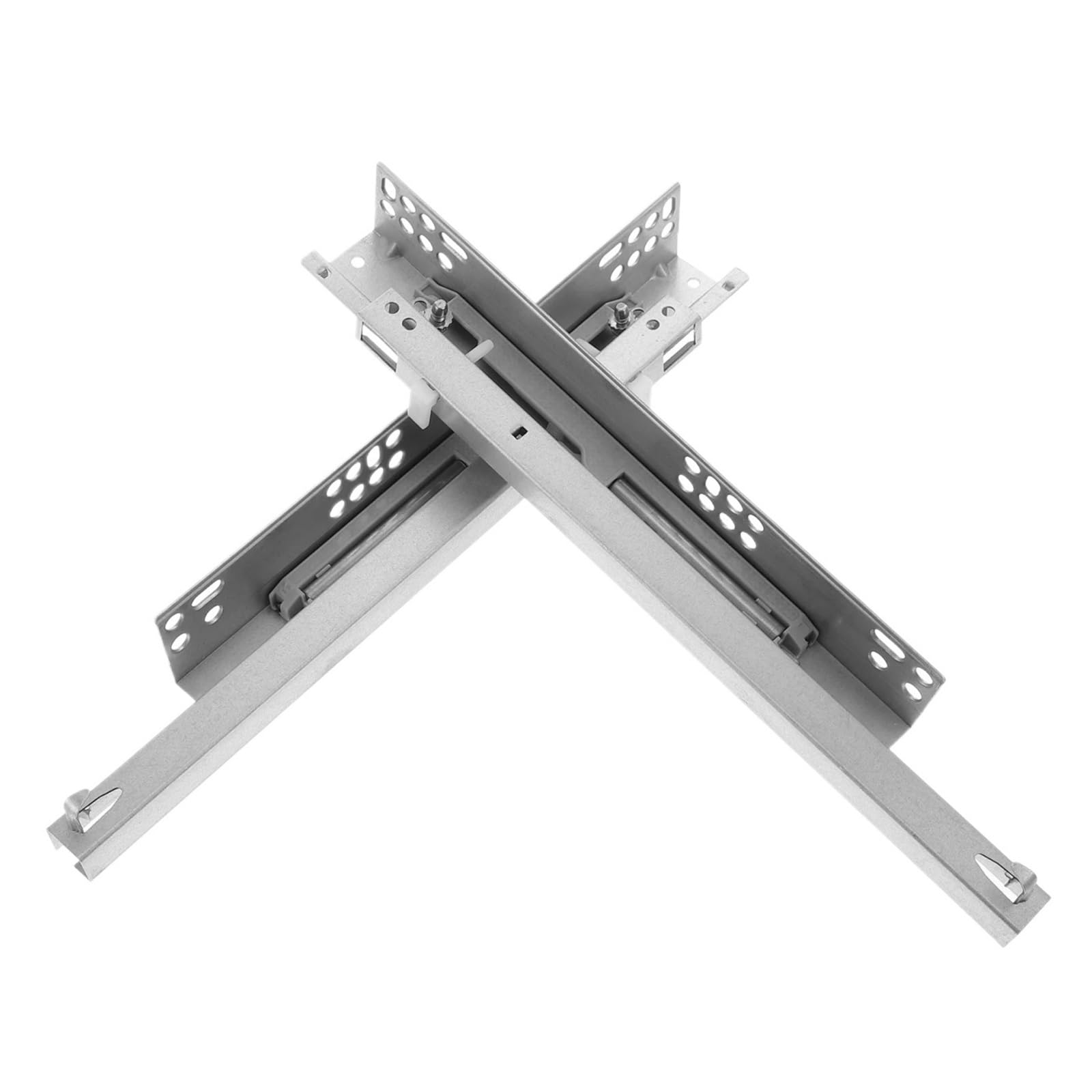 Glissières de rail de tiroir à roulement pour armoire et boîte à outils - Paire de coulisses 2 pièces