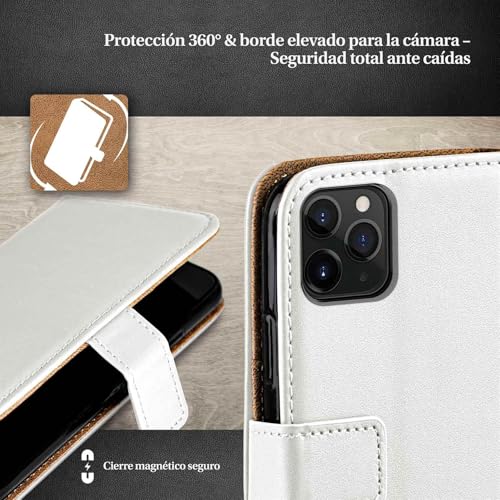 Funda para iPhone 11 Pro estilo libro moex ideal para uso diario 3