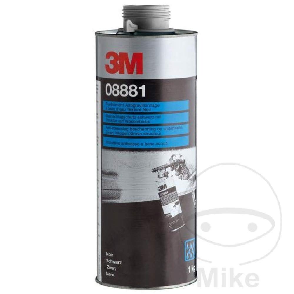 3M™ Wasserbasierter Steinschlagschutz, Schwarz, 1 kg, 08881