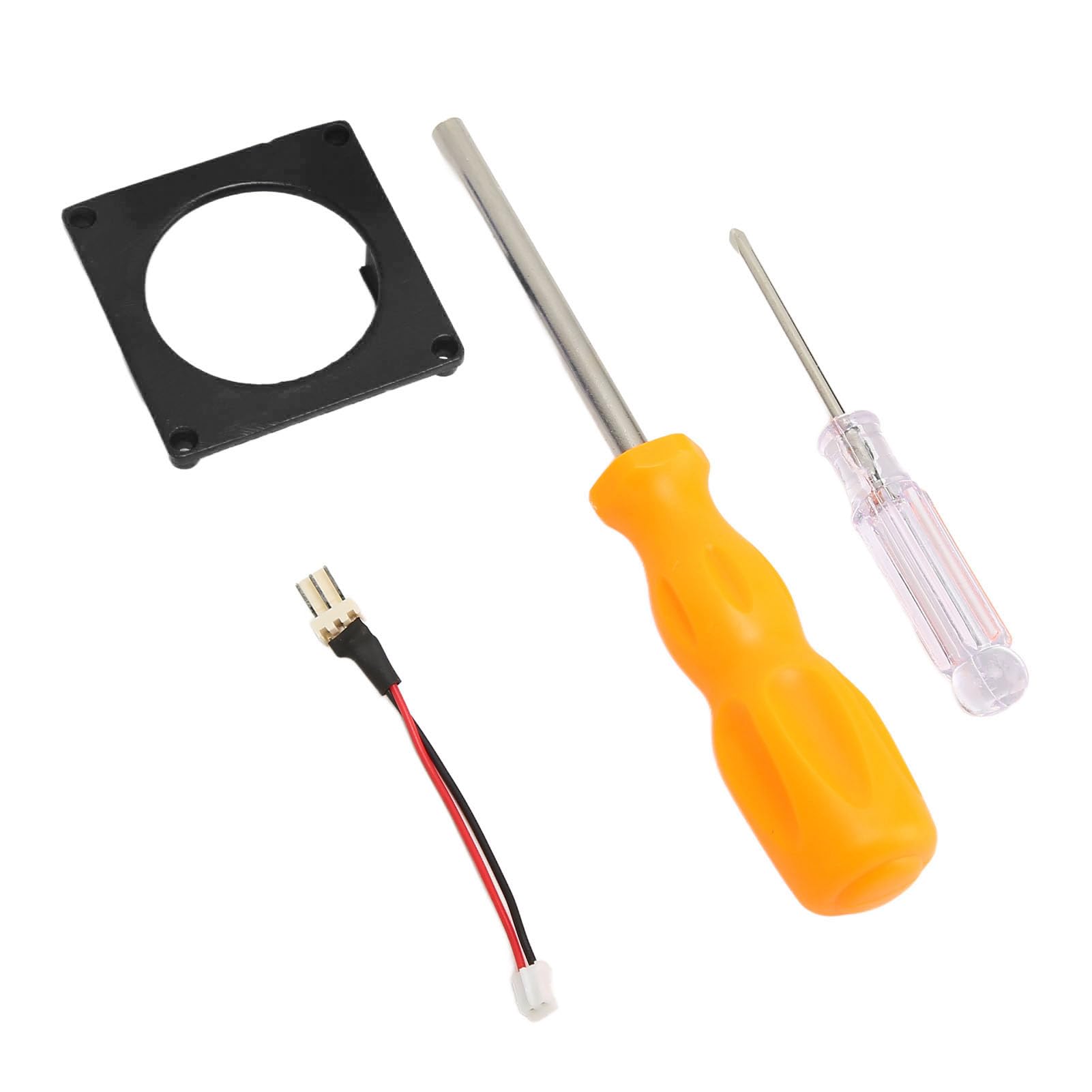 Kit de Montaje de Impresión 3D para Ventilador Solución de Refrigeración Eficiente para, Compatible con Ventilador de 40x40 Mm, Material ABS Duradero, Incluye de 12 V