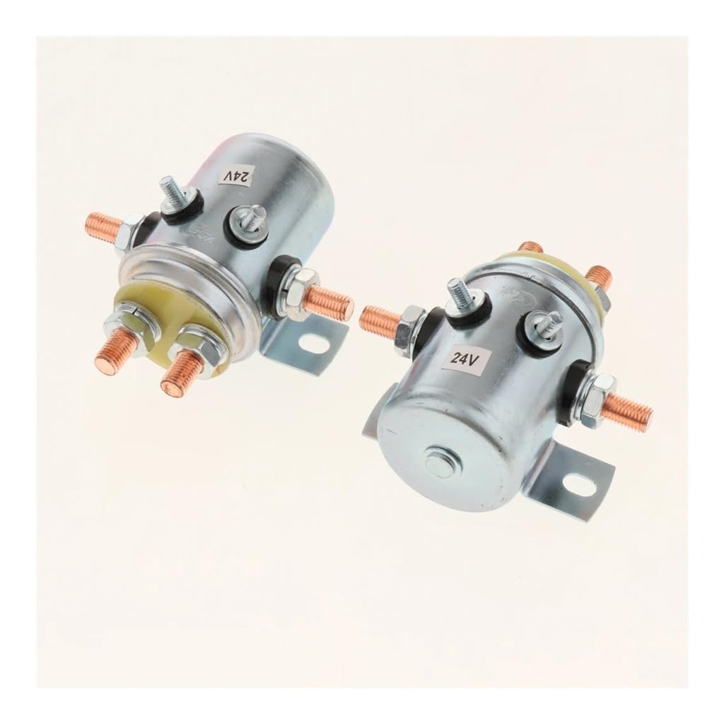 2X Solid Continuous Duty 24V 200A Solenoid Relay NWPNLXEA