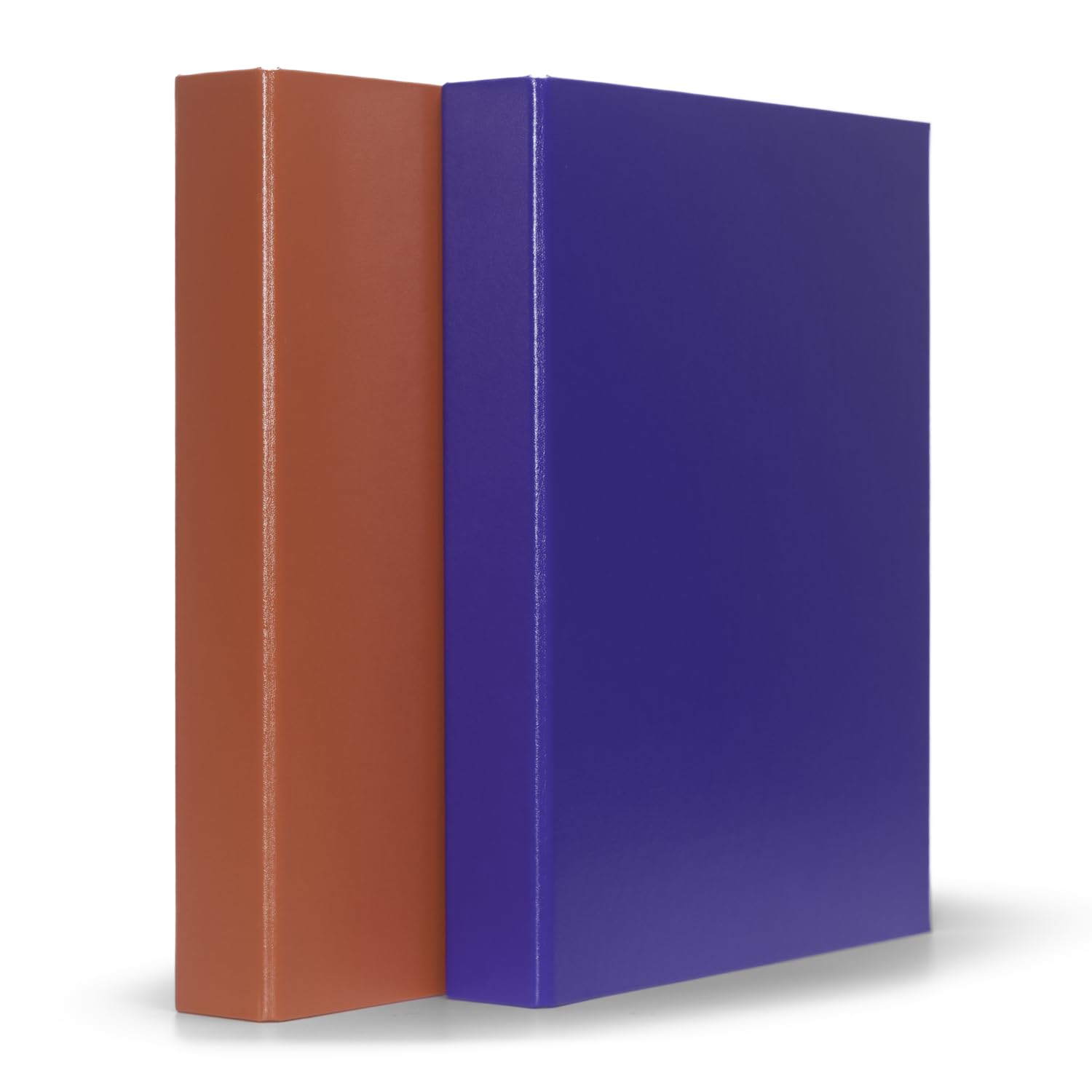 Mahavir Premium β 2D Ring Binder File β A4 Size (29.7cm x 21.0cm) (11.7inch x 8.25inch) β 25mm (1 inch) Nickel Plated Clip β Vinyl Coated Cover Material β Pack of 2 β (Red + Blue)