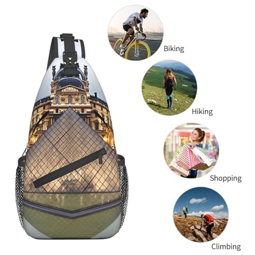 Morrales crossbody estilo sling para hombres y mujeres miniatura 6