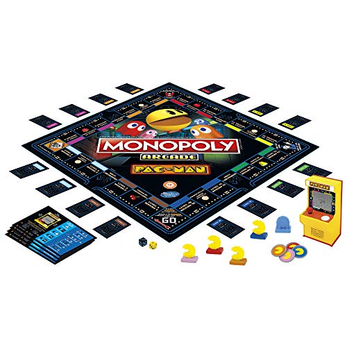 Jogo Monopoly Arcade Pacman - E7030 - Hasbro