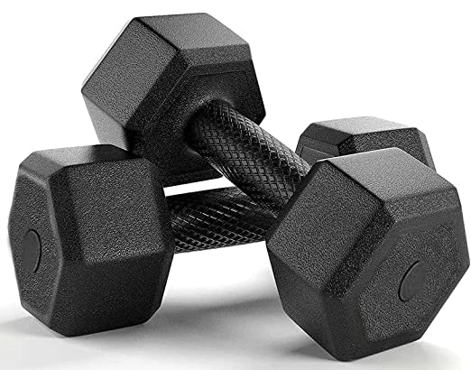 ZIMMER PVC Fixed Dumbbell Set for Home Gym (2KG) (B09TFY4FX6) Amazon Price History, Amazon Price Tracker