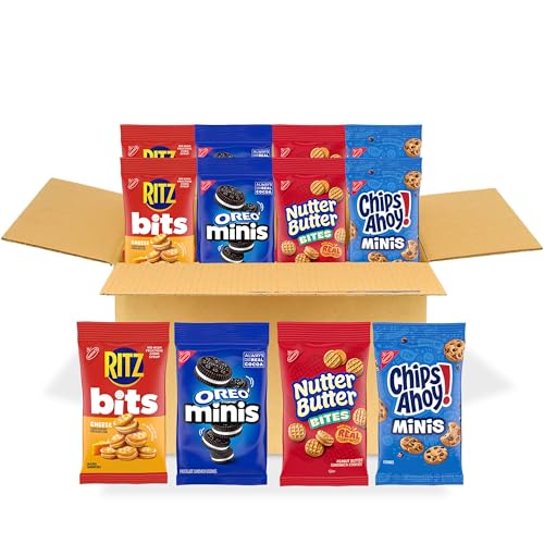 OREO Minis Cookies, CHIPS AHOY! Minis Cookies, Nutter Butter Bites & RITZ Bits Cheese...