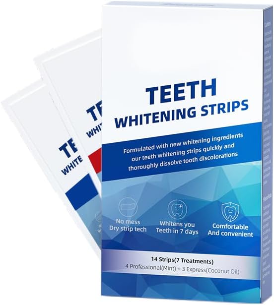 Teeth Whitening Strips for Sensitive Teeth - 14 Treatments