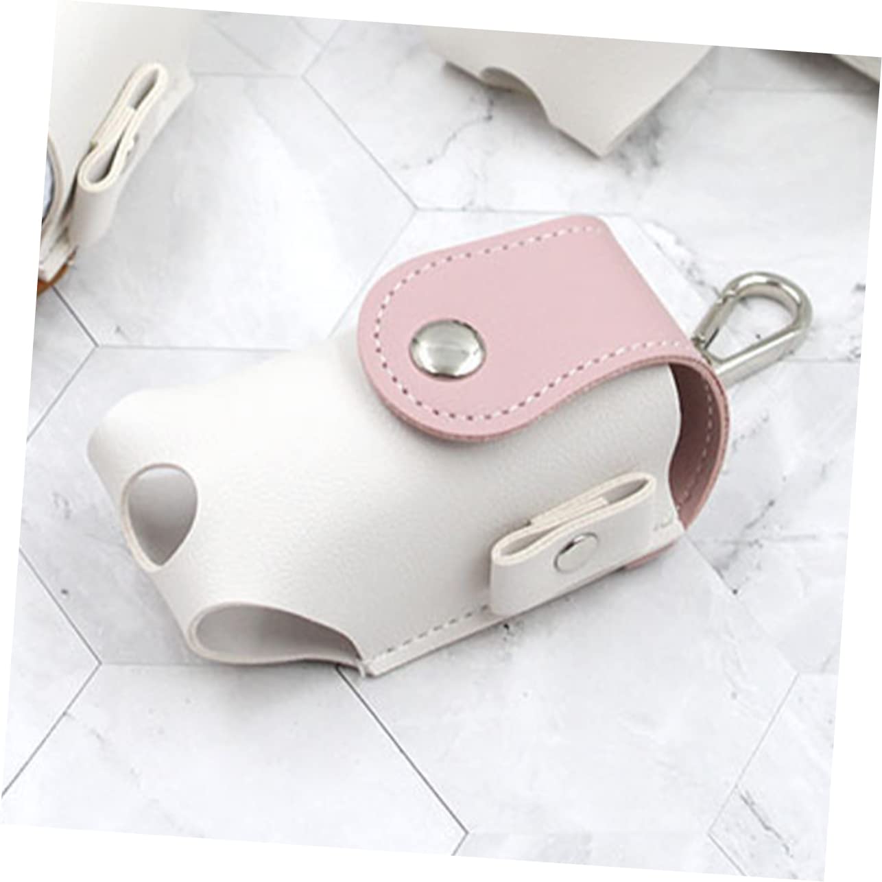 INOOMP 5 Piezas Bolsa de Golf Porta Golf de Uso Diario Bolsa Colgante de Golf Bolsas Golf Accesorios Golf de Golf Bolsa de Pelota de Golf al Aire Libre Suministros de Golf PU Rosa