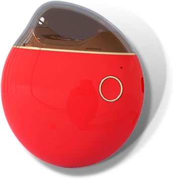 Electric Nail Clipper with 2 Speeds, Fingernail Trimmer, Nail Scraps Storage - for Trimming Babies and Adults Nails- Red