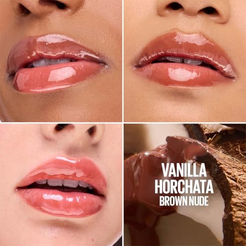 Image of Maybelline New York Lifter Gel Lip Oil In Gel, Vanilla Horchata, 6.6ml