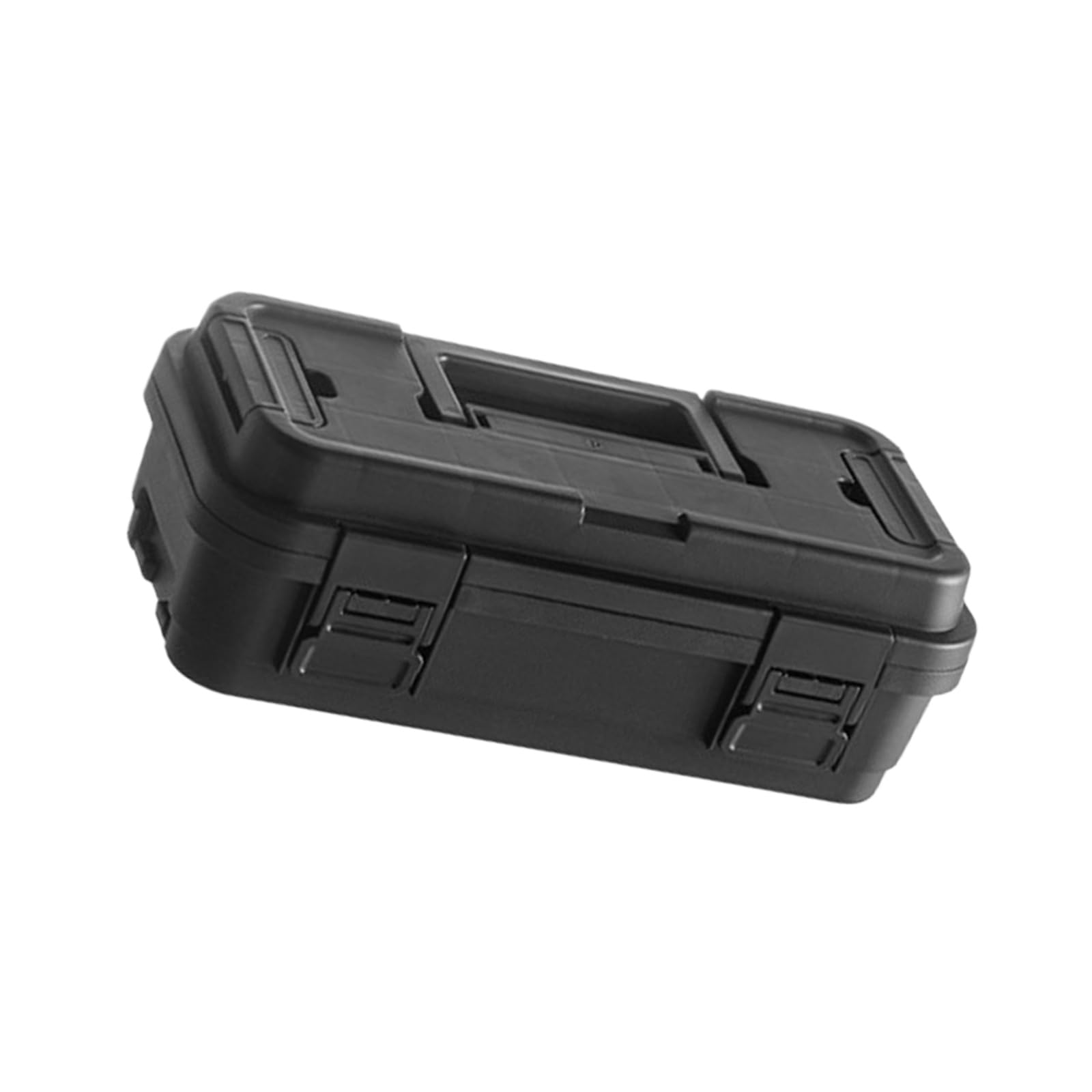 Zepfjhe S Black Tool Box Secure Latches And Compartmentalized Organization Available In 6.5L And 4L Sizes For Practical Use Versatile Tool Storage Box