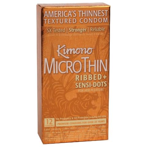 Kimono MicroThin Ribbed Condoms Cover