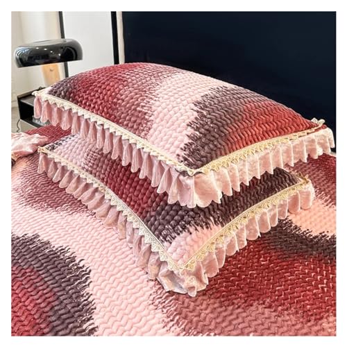 Couvre-lit en flanelle jacquard avec couette toutes saisons pour lit double - 8