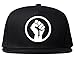 Kings Of NY Black Power Fist Snapback Hat Cap Black