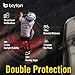 Bryton GARDIA R300L Cycling/Bike Radar with Tail Light, Visual and Audible Alerts for Vehicles up to 207 Yards Away, IPX7 Waterproof, Viewing Angle 220°, Support APP Display