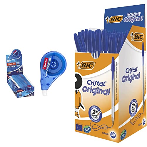 Tipp-Ex ruban correcteur et stylos Cristal pour corriger vos erreurs de copie