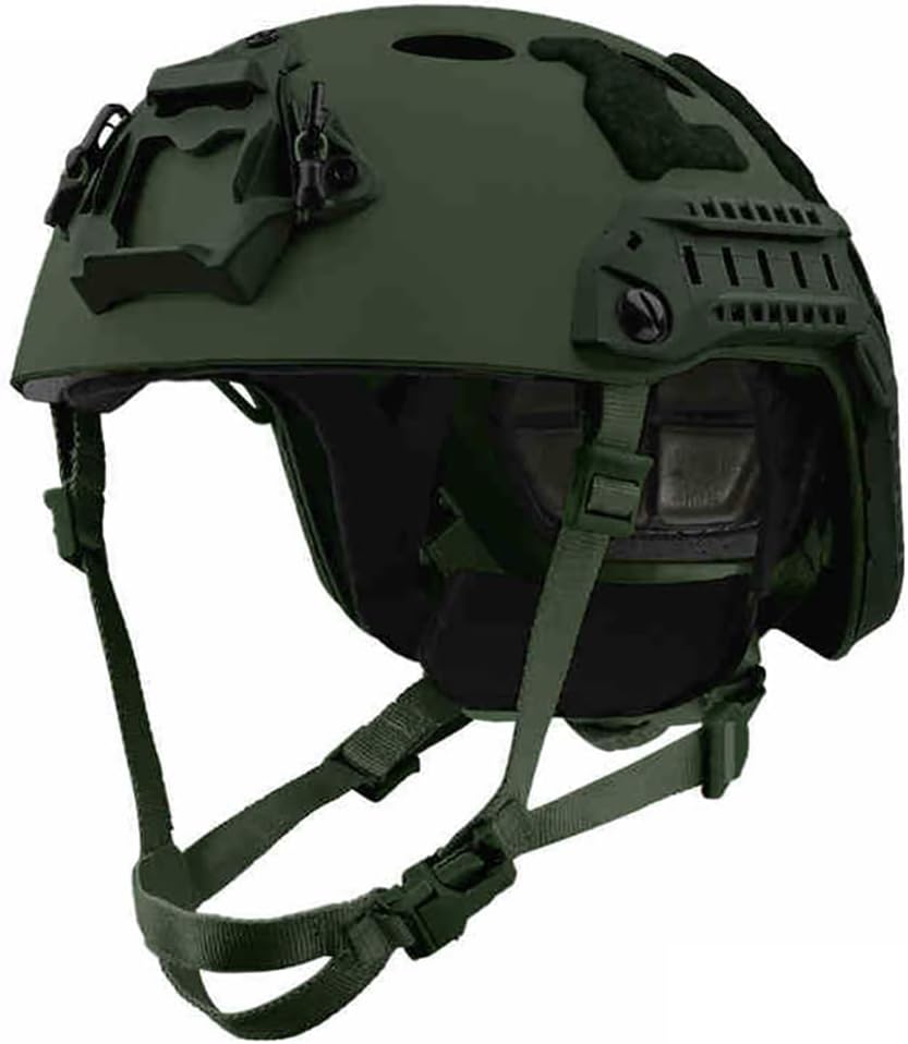 Tactical Airsoft Helmet Lightweight ABS Bump Helmet Adjustable Modular Tactical Gear for Airsoft Training Hunting Paintball CS