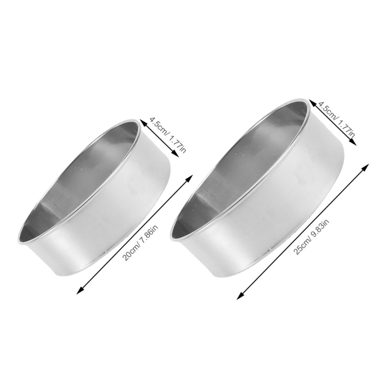 2 Piezas de Harina de Acero Inoxidable Malla Fina para Tamizado Ultra Fino de Azúcar Polvo y Especias Colador Redondo Portátil para Repostería y Cocina Profesional