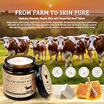 Whipped Tallow Cream für Gesicht & Körper - 100% Grasgefüttertes Rindertalg, Natürlicher Honig & Bienenwachs Feuchtigkeitscreme, Tiefe Hydratation & Pflege, Öl- und Duftfrei, Schnell Absorbierend – Bild 4