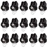 cciyu 15X White Halogen Bulb Replacement fit for Mercedes R129 W140 W170 W202 W210 Instrument Cluster/509t T5 Twist Halogen Light Bulbs Replacement fit for Instrument panel Gauge Cluster Speedometer