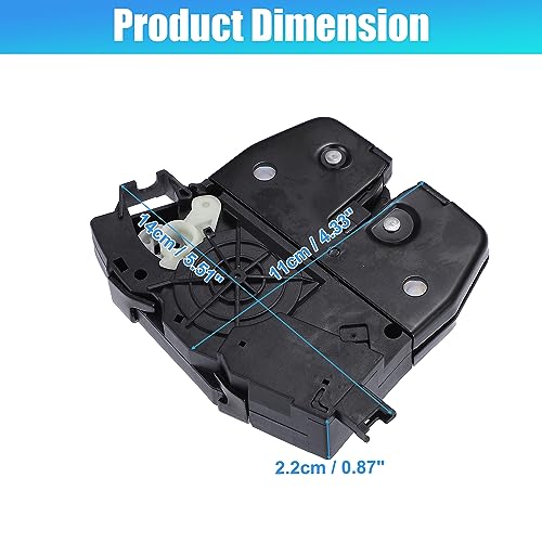 Image of ACROPIX Rear Tailgate Trunk Lift Gate Latch Lock Actuator for BMW X5 2007-2013 No.51247308849 /51247234379 - Pack of 1